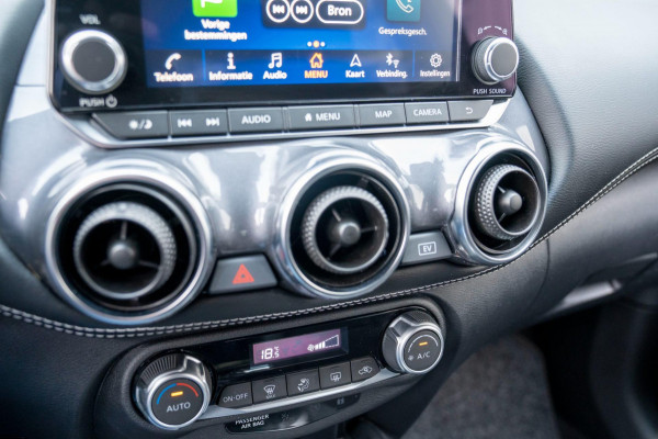 Nissan Juke 1.6 Hybrid N-Connecta|Prijs rijklaar incl. 12 mnd garantie|NAV LMV Carplay Keyless entry/start Camera PDC Bluetooth