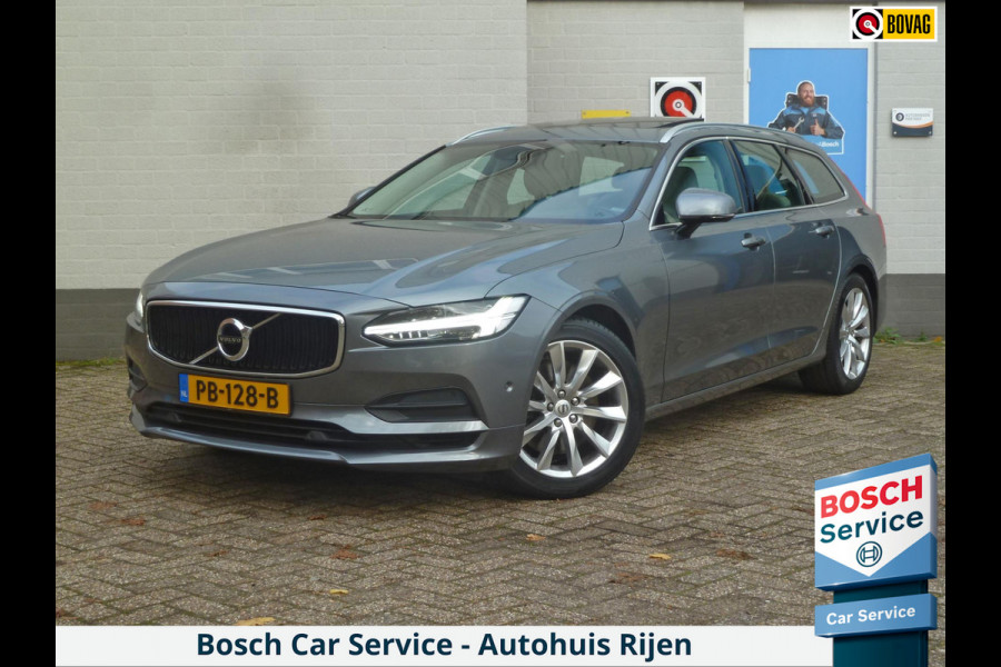 Volvo V90 2.0 T5 254PK Panodak|BLIS|Adaptive-Cruise|Wegkl.trekhaak|Pilot-Assist|Head-Up|Camera|Origineel-NL