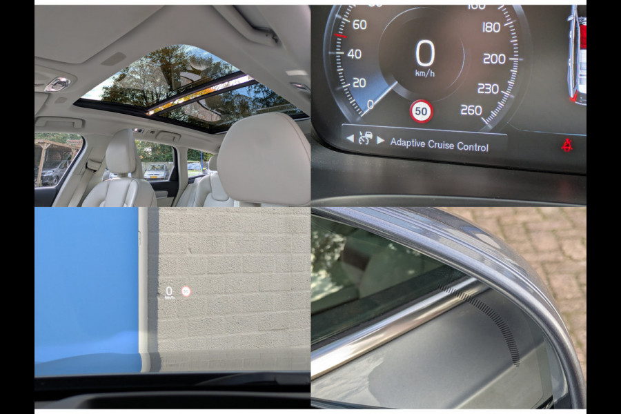 Volvo V90 2.0 T5 254PK Panodak|BLIS|Adaptive-Cruise|Wegkl.trekhaak|Pilot-Assist|Head-Up|Camera|Origineel-NL