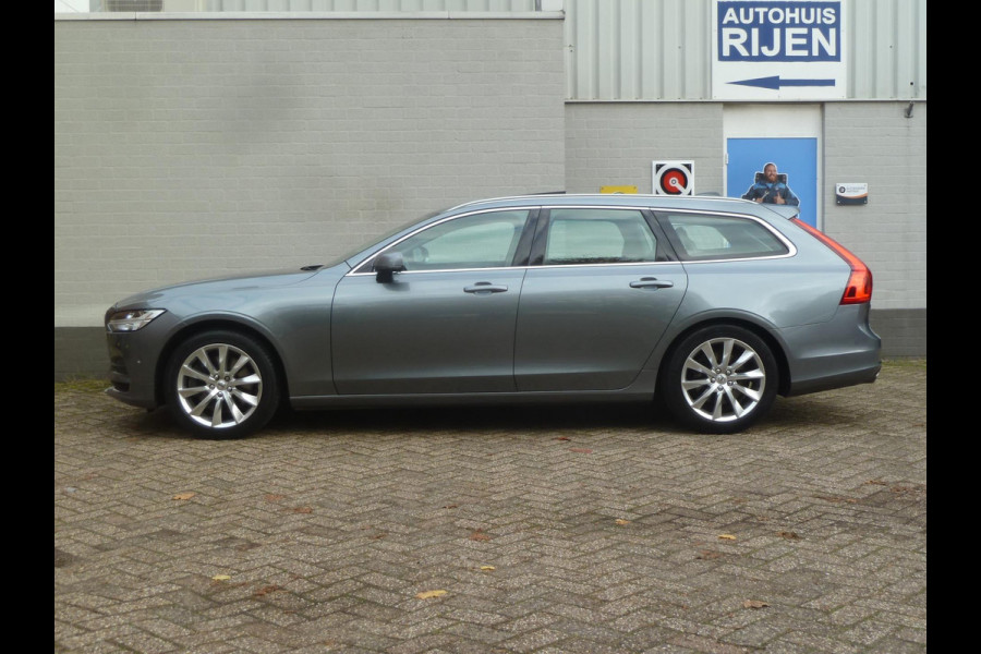 Volvo V90 2.0 T5 254PK Panodak|BLIS|Adaptive-Cruise|Wegkl.trekhaak|Pilot-Assist|Head-Up|Camera|Origineel-NL