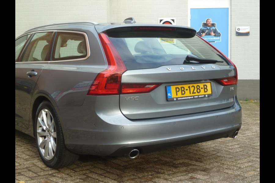 Volvo V90 2.0 T5 254PK Panodak|BLIS|Adaptive-Cruise|Wegkl.trekhaak|Pilot-Assist|Head-Up|Camera|Origineel-NL