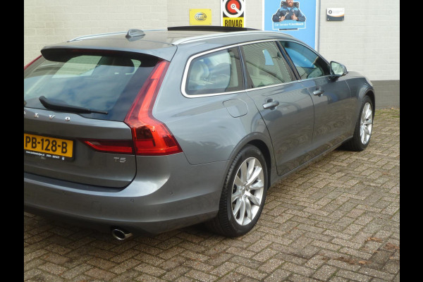 Volvo V90 2.0 T5 254PK Panodak|BLIS|Adaptive-Cruise|Wegkl.trekhaak|Pilot-Assist|Head-Up|Camera|Origineel-NL