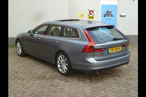 Volvo V90 2.0 T5 254PK Panodak|BLIS|Adaptive-Cruise|Wegkl.trekhaak|Pilot-Assist|Head-Up|Camera|Origineel-NL