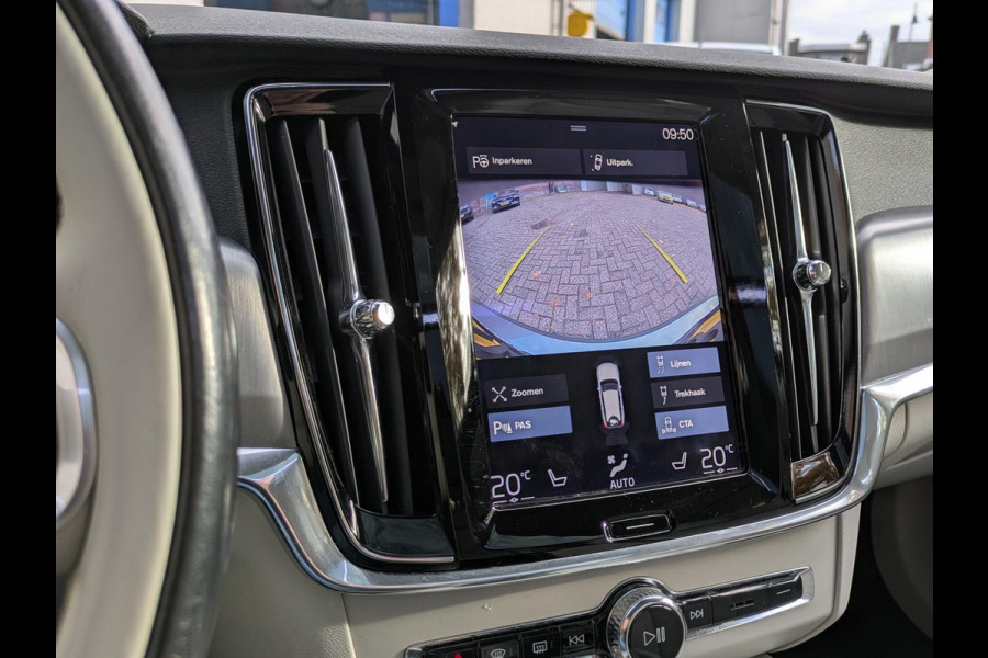 Volvo V90 2.0 T5 254PK Panodak|BLIS|Adaptive-Cruise|Wegkl.trekhaak|Pilot-Assist|Head-Up|Camera|Origineel-NL