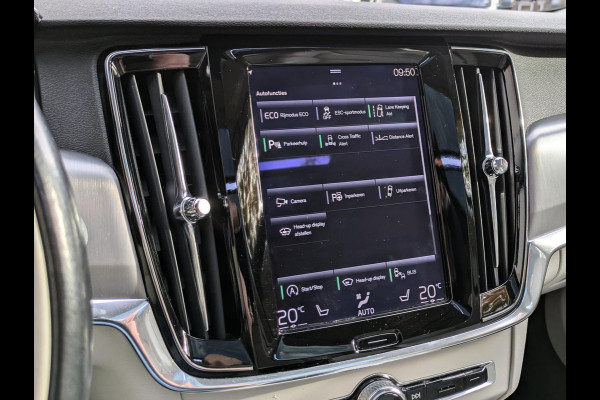 Volvo V90 2.0 T5 254PK Panodak|BLIS|Adaptive-Cruise|Wegkl.trekhaak|Pilot-Assist|Head-Up|Camera|Origineel-NL