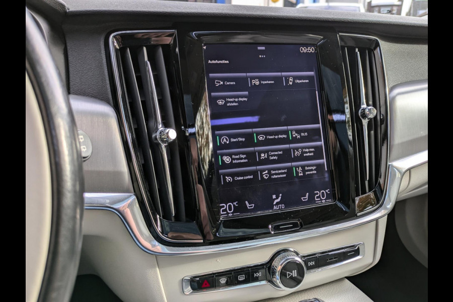 Volvo V90 2.0 T5 254PK Panodak|BLIS|Adaptive-Cruise|Wegkl.trekhaak|Pilot-Assist|Head-Up|Camera|Origineel-NL