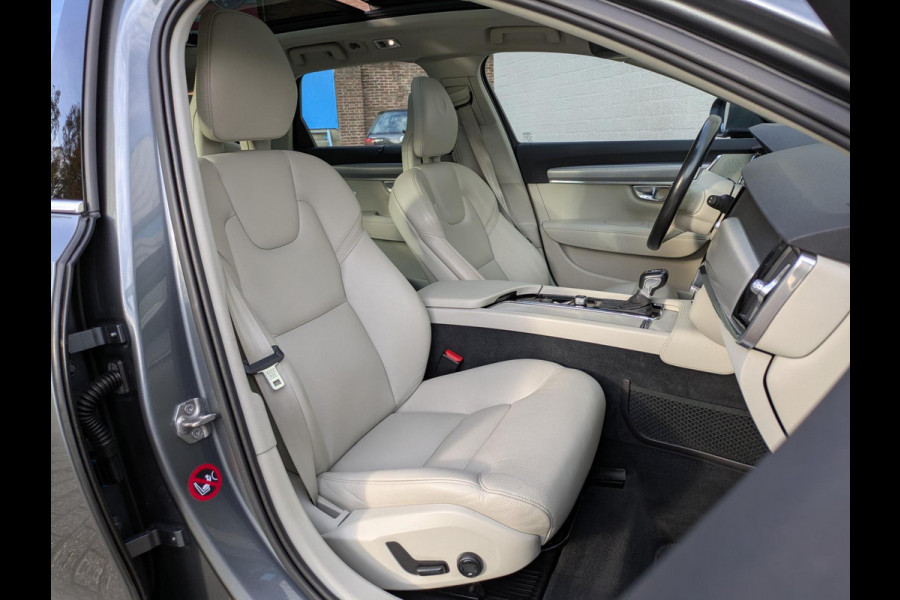 Volvo V90 2.0 T5 254PK Panodak|BLIS|Adaptive-Cruise|Wegkl.trekhaak|Pilot-Assist|Head-Up|Camera|Origineel-NL