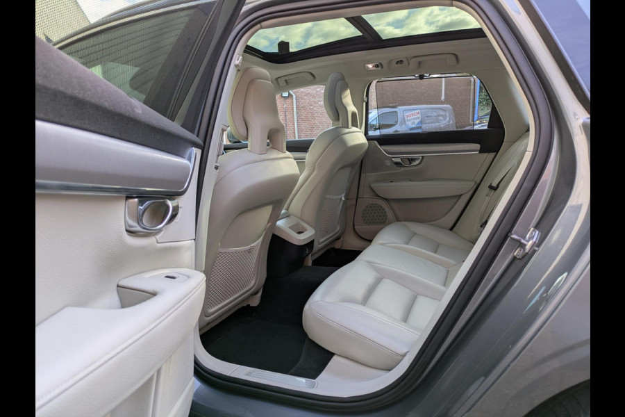 Volvo V90 2.0 T5 254PK Panodak|BLIS|Adaptive-Cruise|Wegkl.trekhaak|Pilot-Assist|Head-Up|Camera|Origineel-NL
