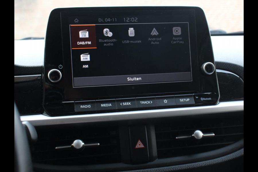 Kia Picanto 1.0 DPi Automaat DynamicLine | Navigatie | Apple Carplay/Android Auto | Airco | Camera | DAB | Lichtmetalen velgen | Bluetooth