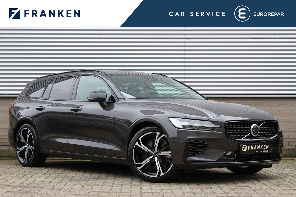 Volvo V60 2.0 T6 Plug-in hybrid AWD Plus Dark | Pilot Assist | 19" | Trekhaak | 360 Camera | H&K Actieweken 1 t/m 15 november!