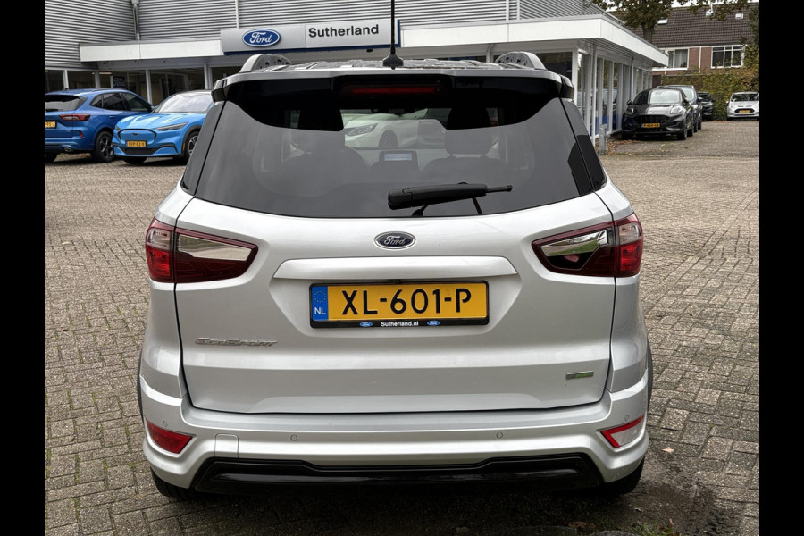 Ford EcoSport 1.0 EcoBoost ST-Line 125pk | Open dak | Winter Pack | Navigatie met Bang&Olufsen | Achteruitrijcamera | Dodehoeksensoren | Dealer onderhouden