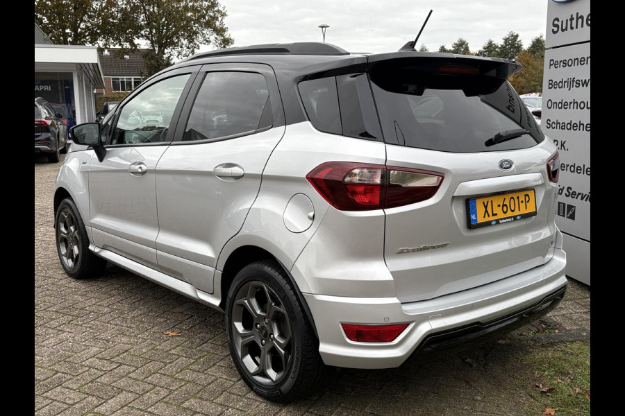 Ford EcoSport 1.0 EcoBoost ST-Line 125pk | Open dak | Winter Pack | Navigatie met Bang&Olufsen | Achteruitrijcamera | Dodehoeksensoren | Dealer onderhouden