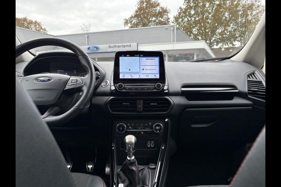 Ford EcoSport 1.0 EcoBoost ST-Line 125pk | Open dak | Winter Pack | Navigatie met Bang&Olufsen | Achteruitrijcamera | Dodehoeksensoren | Dealer onderhouden