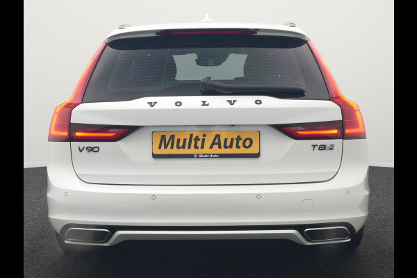 Volvo V90 T8 AWD R-Design Plug In Hybrid 394pk Dealer O.H. PHEV | Adaptive Cruise | 360 Camera | Black Optic | Alcantara Sportstoelen Memory & Verwarmd | Apple Carplay | Keyless | Blis | Virtual | Navigatie | 19"L.M |