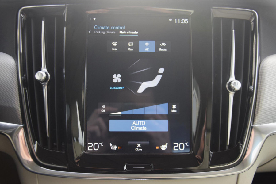Volvo S90 2.0 T8 AWD Inscription OPENDAK/CAMERA/APPLE CARPLAY/20" VELGEN