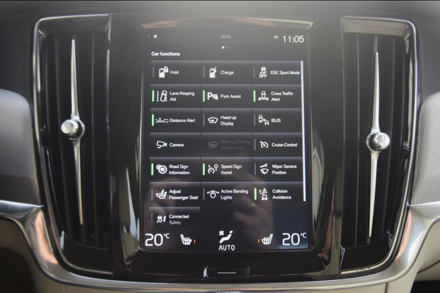 Volvo S90 2.0 T8 AWD Inscription OPENDAK/CAMERA/APPLE CARPLAY/20" VELGEN