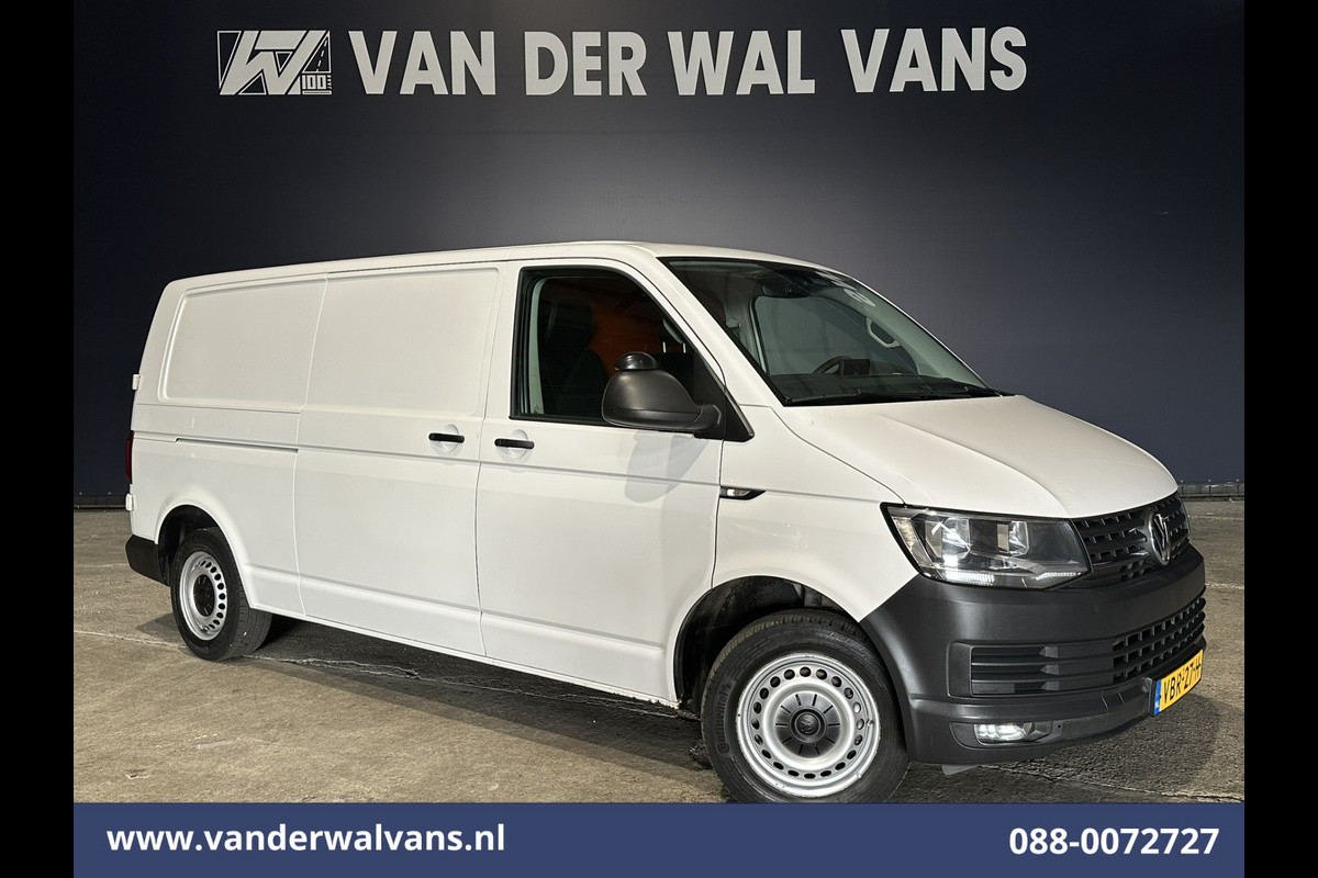 Volkswagen Transporter 2.0 TDI 150pk L2H1 Euro6 Airco | Camera | Leder | Cruisecontrol | 2500kg Trekhaak Parkeersensoren