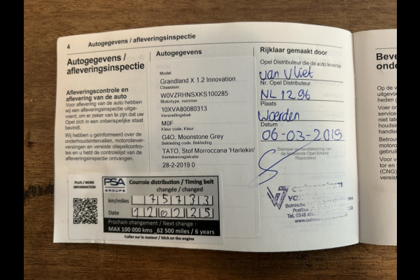Opel Grandland X 1.2 Turbo 130pk Innovation Navi, Camera, Trekhaak, Stoelverw.
