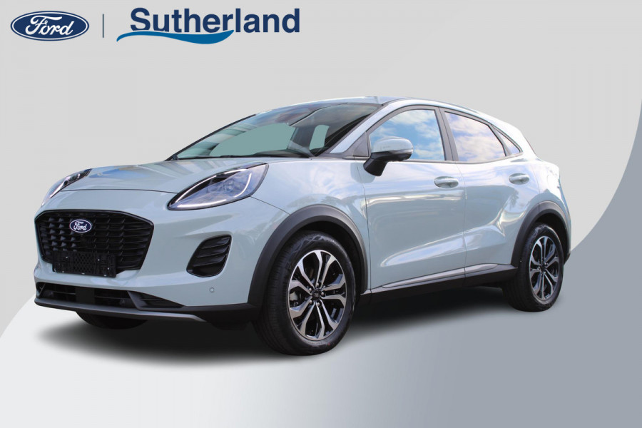 Ford Puma 1.0 EcoBoost Hybrid Titanium 125pk | NIEUWE MODEL! | Trekhaak Afneembaar | Driver Assistance Pack | Winterpack | Reservewiel | Comfort Pack