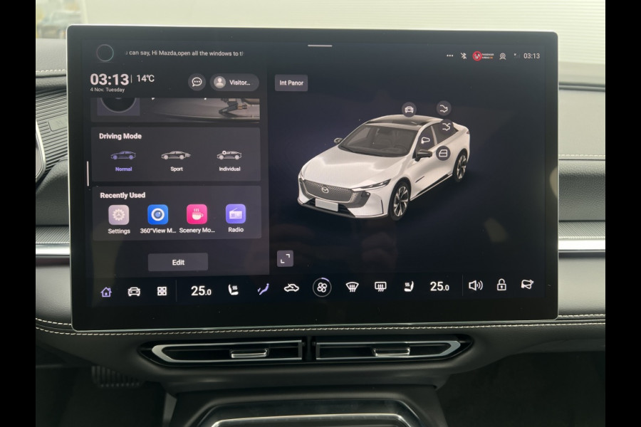 Mazda 6e Takumi 68.8 kWh, 1500kg trekgewicht