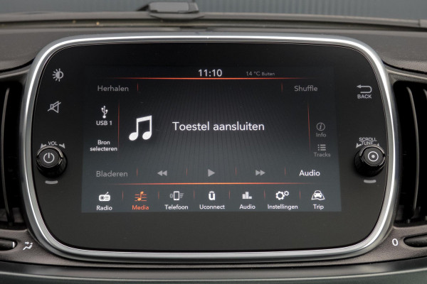 Fiat 500 1.0 Hybrid Rockstar | PANORAMADAK | CRUISE CONTROL | APPLE CARPLAY/ANDROID AUTO