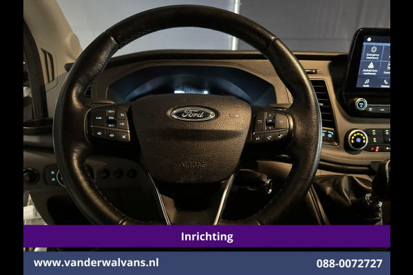 Ford Transit 2.0 TDCI 130pk L2H2 inrichting Euro6 Airco | Camera | Apple Carplay | Cruisecontrol Omvormer, Elektrische verstelbare bestuurdersstoel, Android Auto, Stoelverwarming, Verwarmde Voorruit, Parkeersensoren