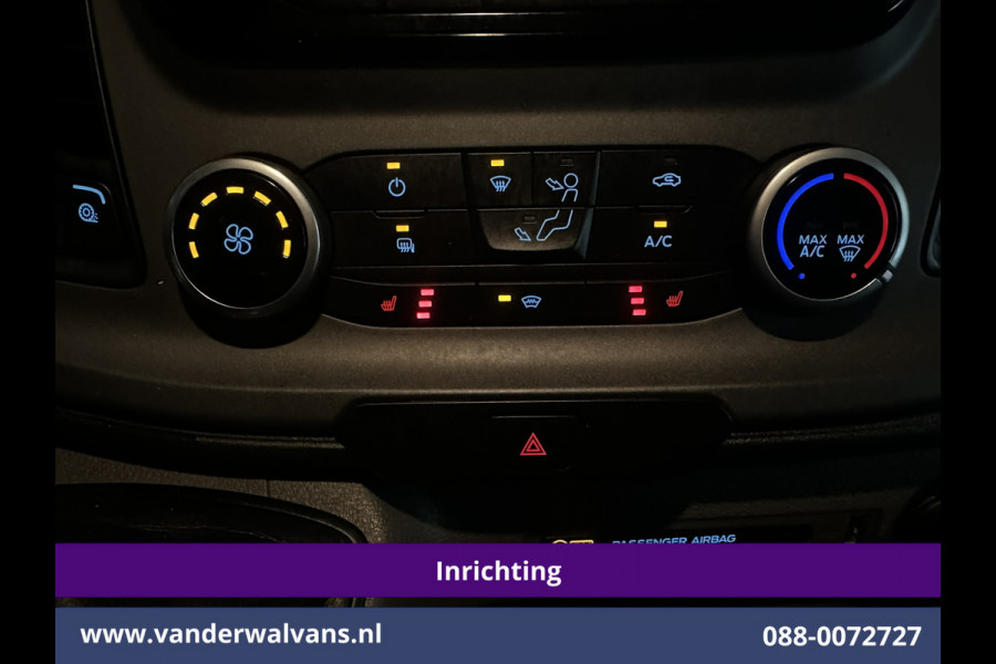 Ford Transit 2.0 TDCI 130pk L2H2 inrichting Euro6 Airco | Camera | Apple Carplay | Cruisecontrol Omvormer, Elektrische verstelbare bestuurdersstoel, Android Auto, Stoelverwarming, Verwarmde Voorruit, Parkeersensoren