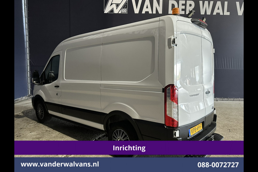 Ford Transit 2.0 TDCI 130pk L2H2 inrichting Euro6 Airco | Camera | Apple Carplay | Cruisecontrol Omvormer, Elektrische verstelbare bestuurdersstoel, Android Auto, Stoelverwarming, Verwarmde Voorruit, Parkeersensoren