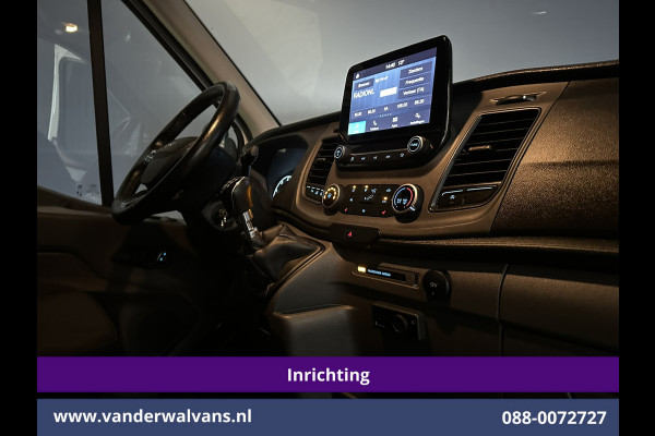 Ford Transit 2.0 TDCI 130pk L2H2 inrichting Euro6 Airco | Camera | Apple Carplay | Cruisecontrol Omvormer, Elektrische verstelbare bestuurdersstoel, Android Auto, Stoelverwarming, Verwarmde Voorruit, Parkeersensoren