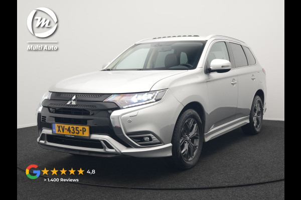 Mitsubishi Outlander 2.4 Intense0+ Plug In Hybrid 225pk Dealer O.H. PHEV | Trekhaak Afneembaar | Schuif-/Kanteldak | Camera | Sportstoelen & Stuur Verwarmd | LED Koplampen | Keyless | Apple Carplay | Blis | DAB |