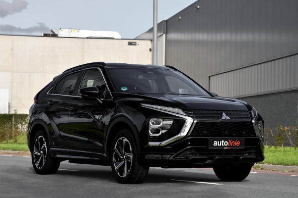 Mitsubishi Eclipse Cross 2.4 PHEV Instyle. Leder, Elek stoelen, HUD, ACC, 360, Carbon, Stuurvw, Trekhaak, Dodeh, CarPlay!