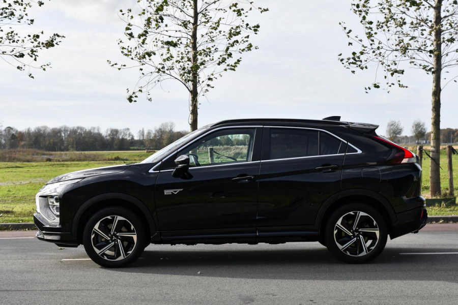 Mitsubishi Eclipse Cross 2.4 PHEV Instyle. Leder, Elek stoelen, HUD, ACC, 360, Carbon, Stuurvw, Trekhaak, Dodeh, CarPlay!