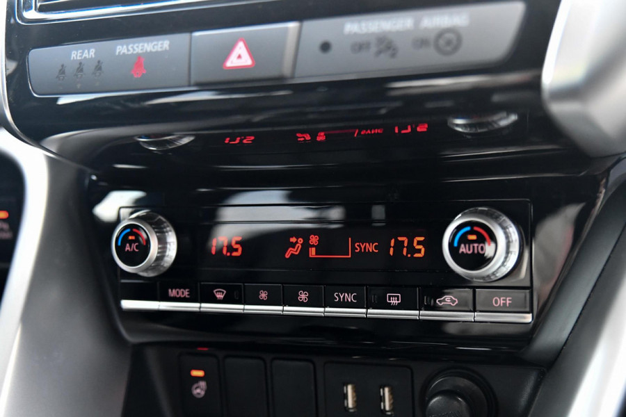 Mitsubishi Eclipse Cross 2.4 PHEV Instyle. Leder, Elek stoelen, HUD, ACC, 360, Carbon, Stuurvw, Trekhaak, Dodeh, CarPlay!