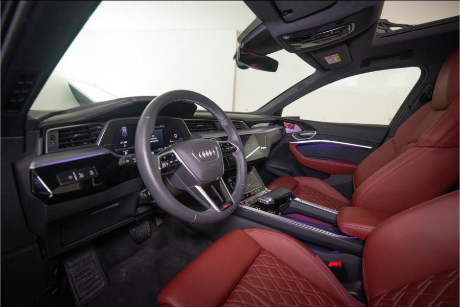 Audi e-tron Sportback S Quattro 95 kWh 504PK | Pano | B&O | RS Stoelen | 360 | 12 MND Garantie