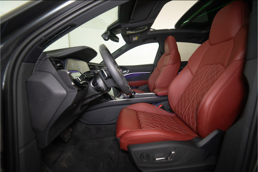 Audi e-tron Sportback S Quattro 95 kWh 504PK | Pano | B&O | RS Stoelen | 360 | 12 MND Garantie
