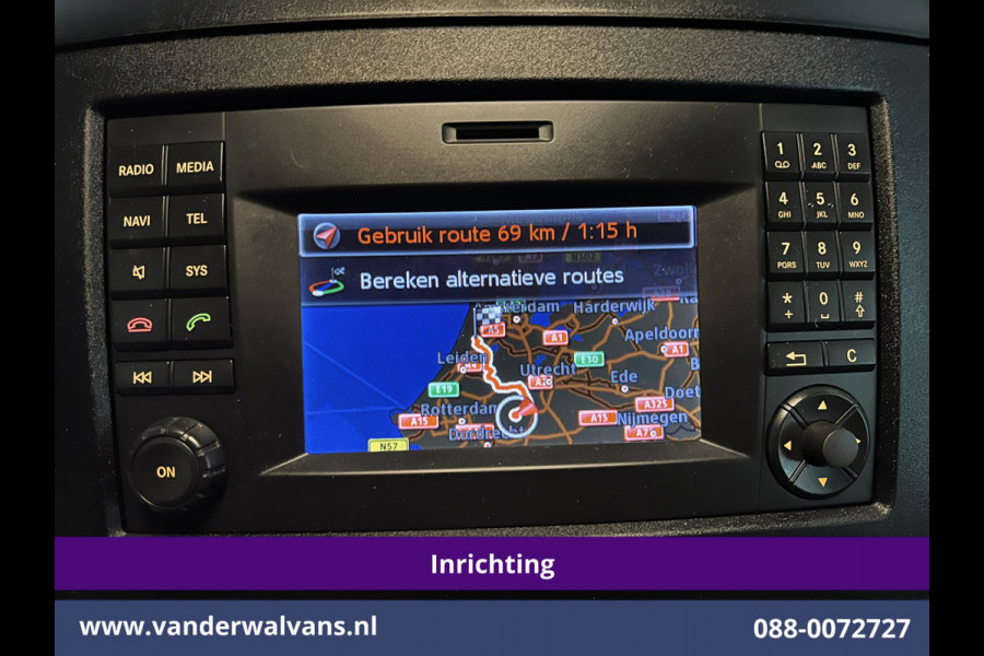 Mercedes-Benz Sprinter 314CDI 143pk L2H2 inrichting Euro6 Airco | Camera | Navigatie | 2800kg Trekhaak Omvormer Cruisecontrol, Chauffeursstoel, Parkeersensoren