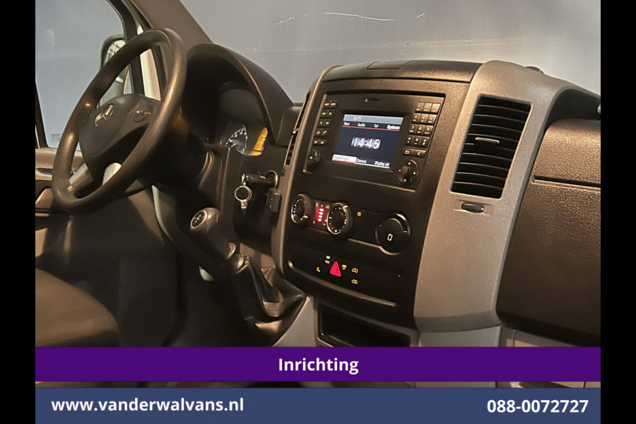 Mercedes-Benz Sprinter 314CDI 143pk L2H2 inrichting Euro6 Airco | Camera | Navigatie | 2800kg Trekhaak Omvormer Cruisecontrol, Chauffeursstoel, Parkeersensoren