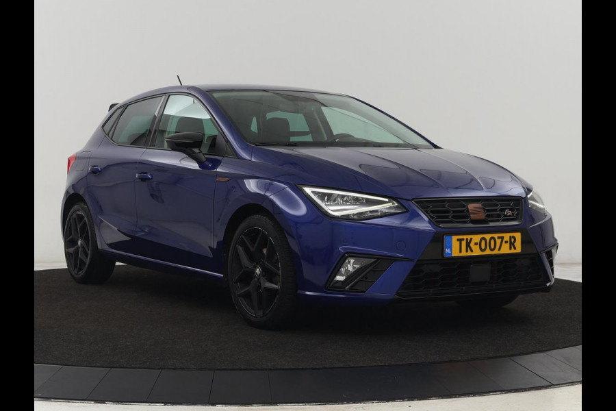 Seat Ibiza 1.0 TSI FR | Stoelverwarming | Adaptive cruise | Carplay | Full LED | Keyless | Parkeerhulp | Climate control | Cruise control | Navigatie | Sportstoelen