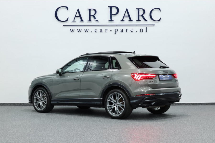 Audi Q3 45 TFSI quattro S edition S-LINE/LED/SFEER/VIRTUAL/PANO/LEER+S.VERWARMING/20" LMV/CAM/ACC/ECC/12 MND GARANTIE!