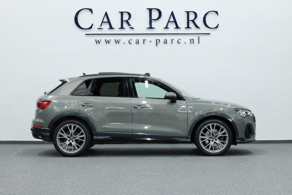 Audi Q3 45 TFSI quattro S edition S-LINE/LED/SFEER/VIRTUAL/PANO/LEER+S.VERWARMING/20" LMV/CAM/ACC/ECC/12 MND GARANTIE!