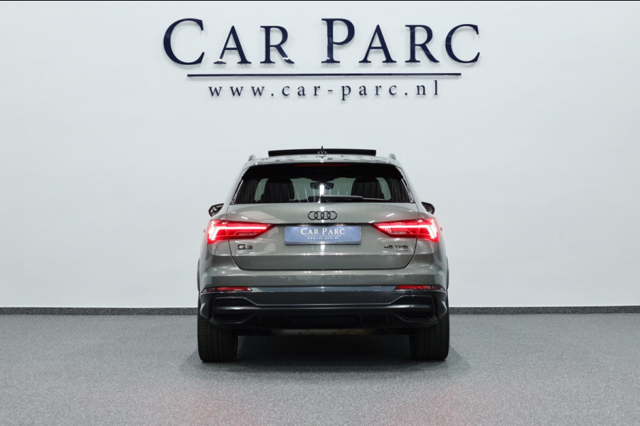 Audi Q3 45 TFSI quattro S edition S-LINE/LED/SFEER/VIRTUAL/PANO/LEER+S.VERWARMING/20" LMV/CAM/ACC/ECC/12 MND GARANTIE!