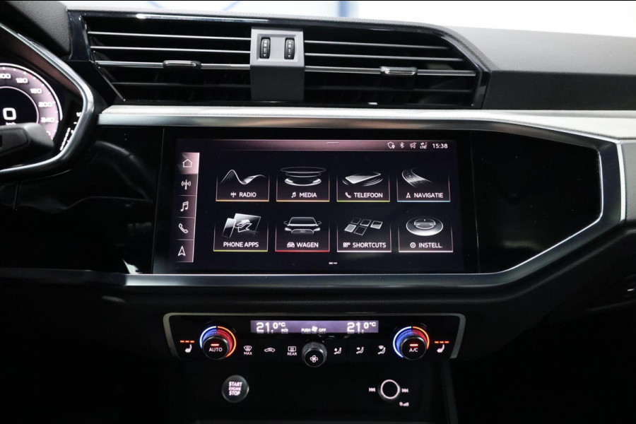 Audi Q3 45 TFSI quattro S edition S-LINE/LED/SFEER/VIRTUAL/PANO/LEER+S.VERWARMING/20" LMV/CAM/ACC/ECC/12 MND GARANTIE!