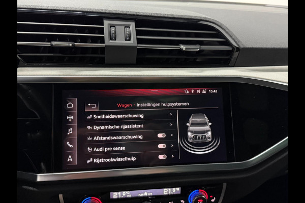 Audi Q3 45 TFSI quattro S edition S-LINE/LED/SFEER/VIRTUAL/PANO/LEER+S.VERWARMING/20" LMV/CAM/ACC/ECC/12 MND GARANTIE!