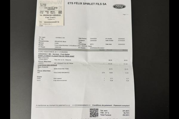 Ford FOCUS Wagon 1.0 EcoBoost Automaat Titanium Business Active Adaptive cruise Climate control Winterpack Pano B&O Apple/ Android