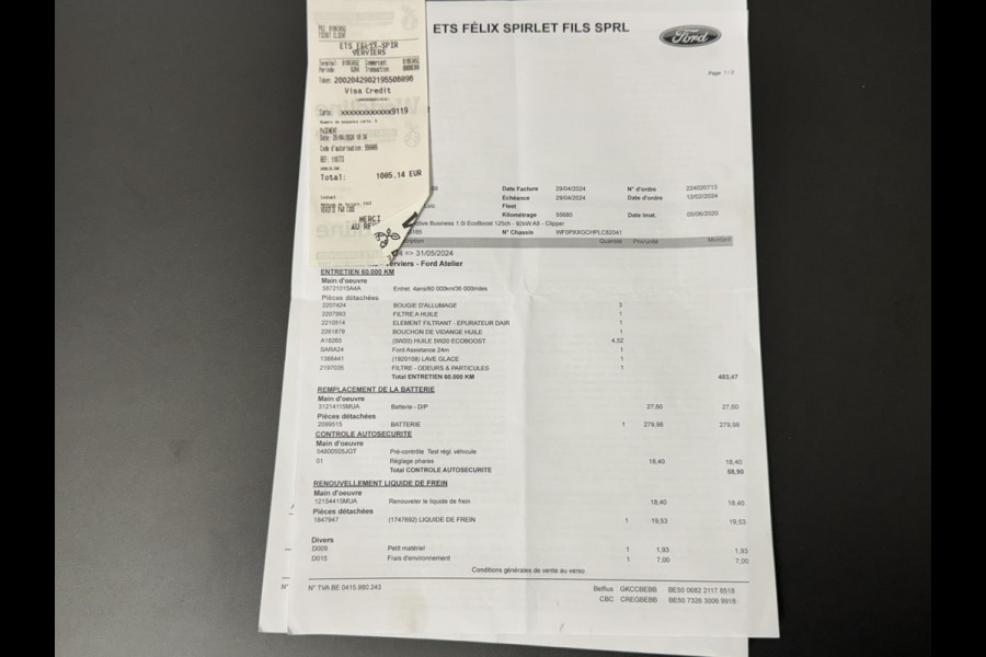 Ford FOCUS Wagon 1.0 EcoBoost Automaat Titanium Business Active Adaptive cruise Climate control Winterpack Pano B&O Apple/ Android