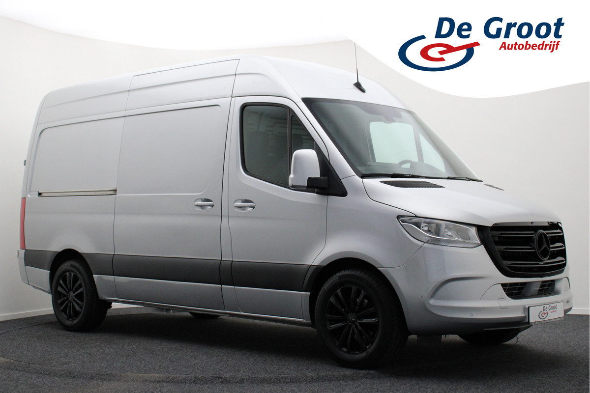 Mercedes-Benz Sprinter 315 CDI L2H2 Automaat 3-Zits, Airco, Cruise, Camera, Apple Carplay, DAB, PDC, 18''