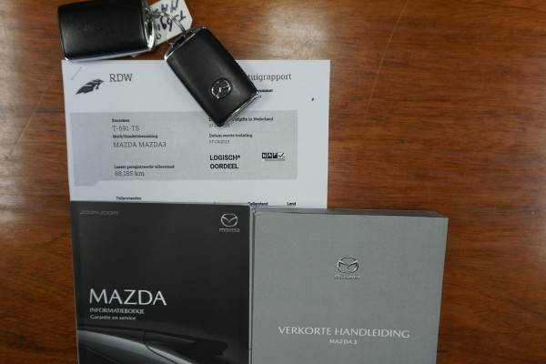 Mazda 3 2.0 e-SkyActiv-X M Hybrid 186PK Exclusive-line Leer/Automaat/Schuifdak.