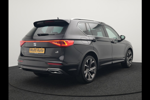 Seat Tarraco 1.4 TSI e-Hybrid FR Plug In Hybrid 245pk Dealer O.H PHEV | Panodak | Adaptive Cruise | 360 Camera | Lederen Sportstoelen Memory & Verwarmd | Apple Carplay | Keyless | Stuur & Achterbank Verwarmd | Blis | Navigatie | Virtual | DAB |