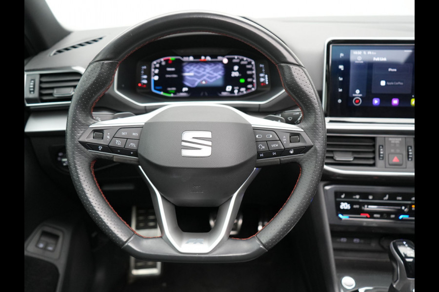Seat Tarraco 1.4 TSI e-Hybrid FR Plug In Hybrid 245pk Dealer O.H PHEV | Panodak | Adaptive Cruise | 360 Camera | Lederen Sportstoelen Memory & Verwarmd | Apple Carplay | Keyless | Stuur & Achterbank Verwarmd | Blis | Navigatie | Virtual | DAB |