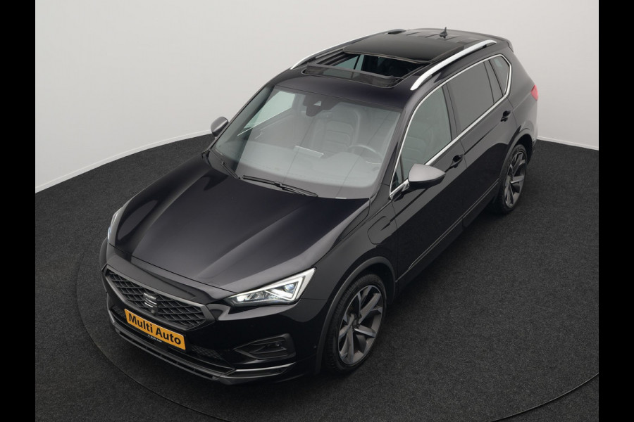 Seat Tarraco 1.4 TSI e-Hybrid FR Plug In Hybrid 245pk Dealer O.H PHEV | Panodak | Adaptive Cruise | 360 Camera | Lederen Sportstoelen Memory & Verwarmd | Apple Carplay | Keyless | Stuur & Achterbank Verwarmd | Blis | Navigatie | Virtual | DAB |